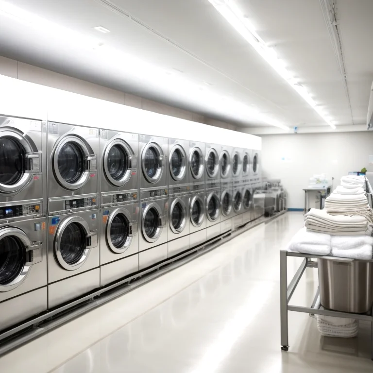 プロフェッショナルなランドリー処理